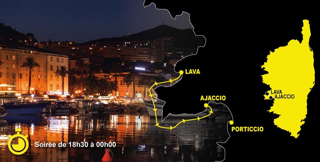 Sortie shopping de nuit sur le marché nocturne d'Ajaccio
