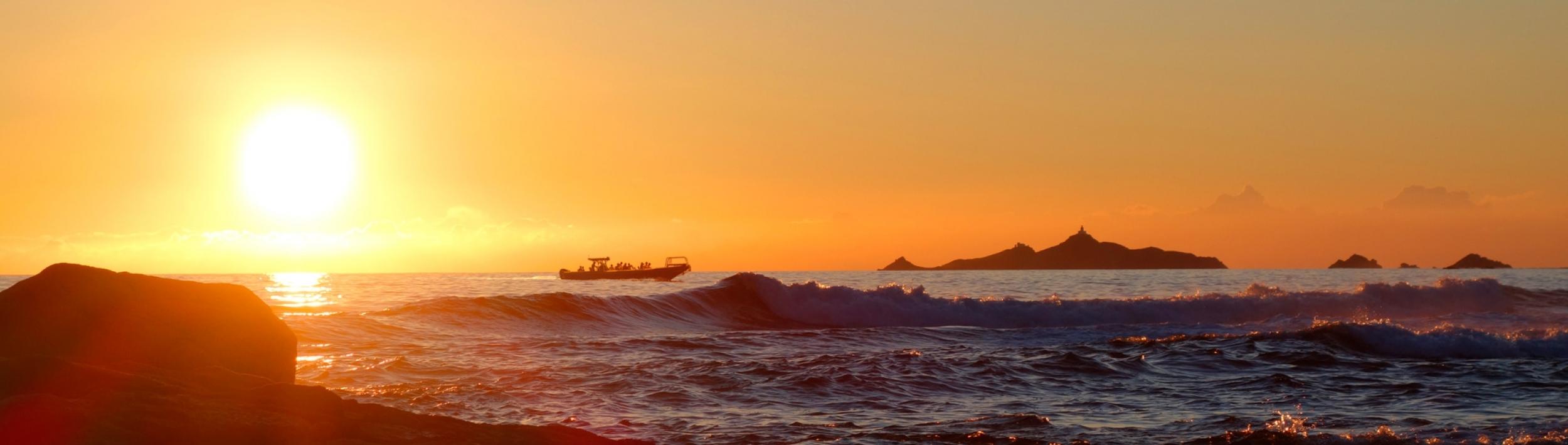 Coucher De Soleil Aux Sanguinaires Jps Aventure